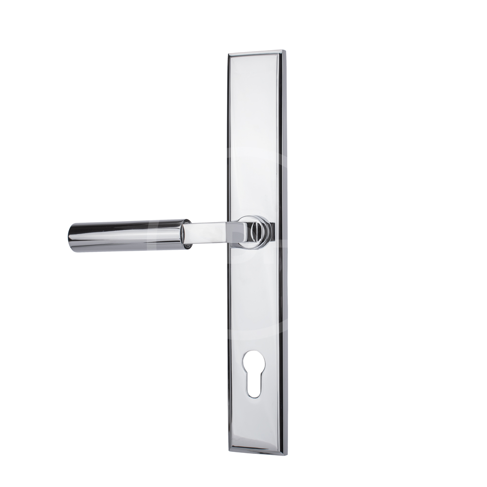 Heritage Brass Cutor Multipoint Door Handle (Left Hand) - Polished Chrome